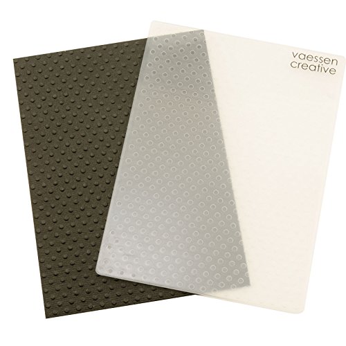 Vaessen Creative Carpeta De Embossing Lunares A6, Multicolor, Talla Unica