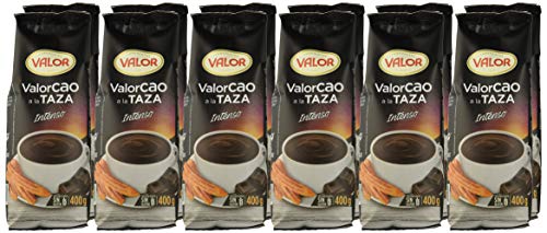 Valor, Chocolate a la taza Valorcao intenso - 12 de 400 gr. (Total: 4800 gr.)