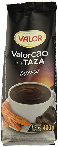 Valor, Chocolate a la taza Valorcao intenso - 12 de 400 gr. (Total: 4800 gr.)