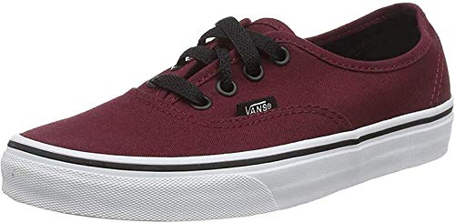 Vans Authentic, Zapatillas de Tela Unisex, Borgoña (port royale/black), 42 EU