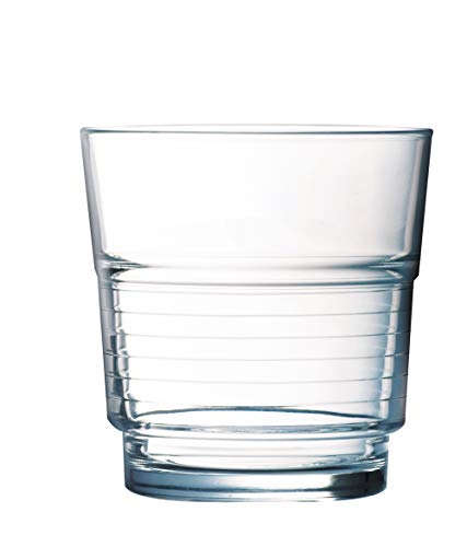 Vaso apilable en espiral FB25, 250 ml, 6 vasos de Arcoroc