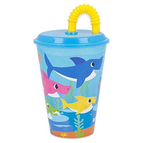 Vaso CAÑA Easy 430 ML | Baby Shark