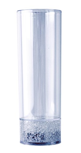 Vasos highball vaso de tubo LED LED retroiluminada de cristal del partido de vidrio de 400 ml de la marca PRECORN