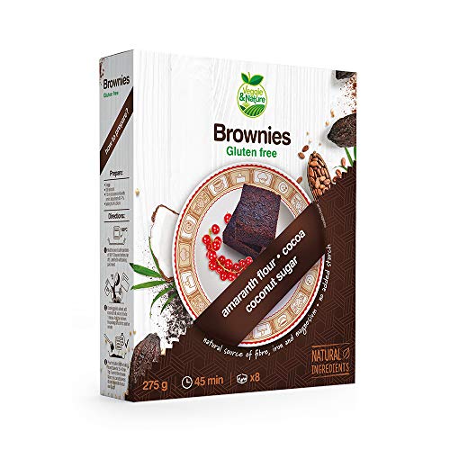 Veggie&Nature - Mezcla para brownies sin gluten (5 x 275 g)