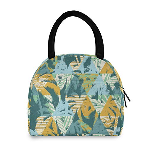 Verano Tropic estilo almuerzo bolsa refrigerador bolsa aislado almuerzo caja mujer bolsa de asas