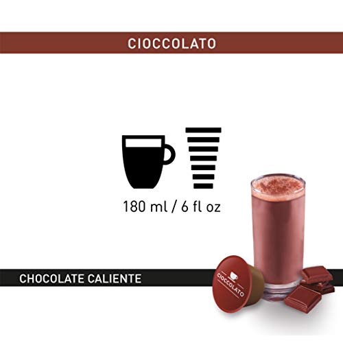 Viaggio Espresso Cápsulas de café compatibles con máquinas Dolce Gusto Chocolate (60 Cápsulas)