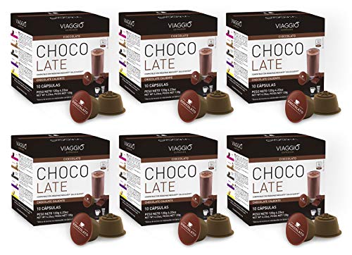 Viaggio Espresso Cápsulas de café compatibles con máquinas Dolce Gusto Chocolate (60 Cápsulas)