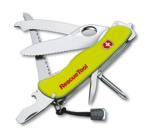 Victorinox Rescuel Tool Navaja, Unisex, flúor, Talla Única