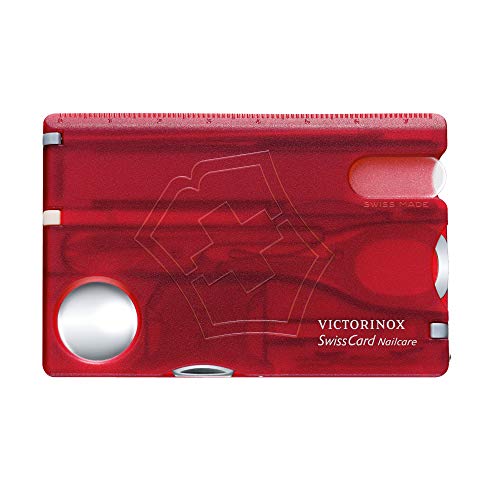 Victorinox V07240.T Carta Svizzera Nailcare, Rojo, M