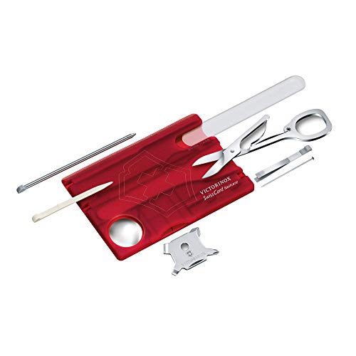 Victorinox V07240.T Carta Svizzera Nailcare, Rojo, M