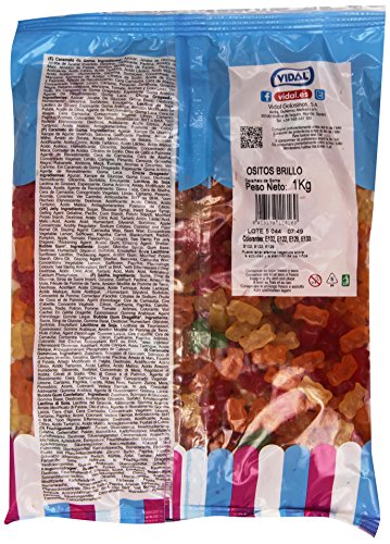 Vidal - Ositos Brillo - Caramelo de goma - 1 kg