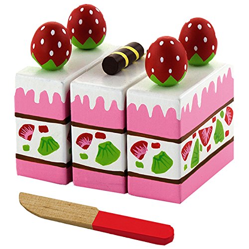 VIGA Toys 51324 - Cortador para Tartas, diseño de Fresa