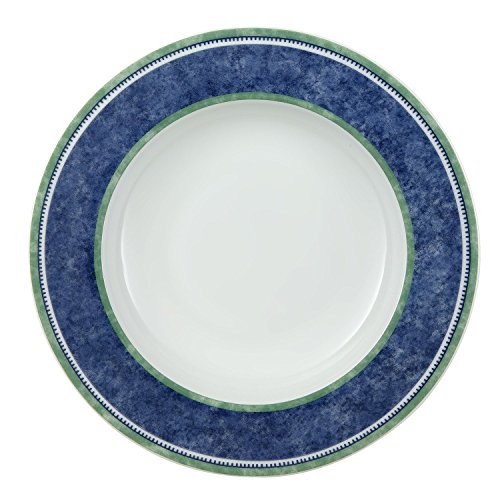 Villeroy & Boch Switch 3 Costa Plato Hondo, 23 cm, Porcelana, Blanco/Azul/Verde