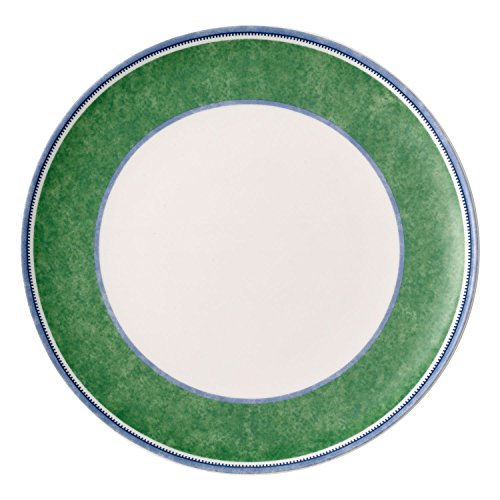 Villeroy & Boch Switch 3 Costa Plato llano, 26 cm, Porcelana, Blanco/Verde/Azul