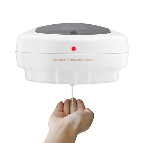 Vingtank 500ml de Montaje en Pared automático IR Movimiento Activado jabón dispensador sin Contacto Cocina jabón loción Bomba de la batería para la Cocina baño Hospital Hotel