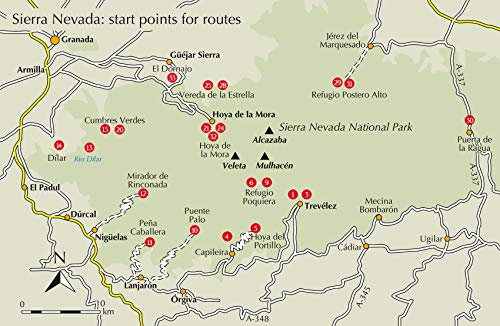 WALKING AND TREKKING IN THE SIERRA NEVADA (International Walking)