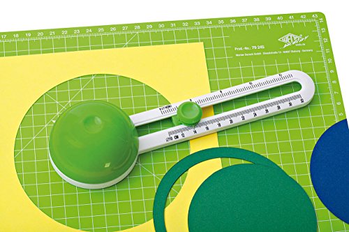 Wedo Comfortline - Juego de cortadora circular, con cuchilla de recambio