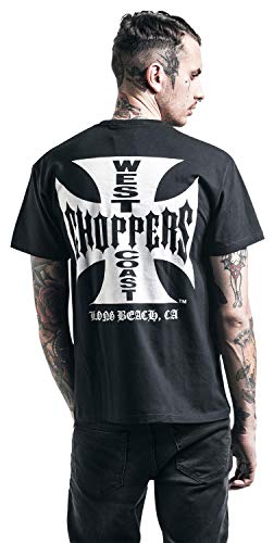 West Coast Choppers Iron Cross Camiseta Negro M