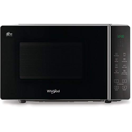 Whirlpool MWF 203 SB - Microondas (Encimera, Microondas combinado, 20 L, 800 W, Tocar, Negro)