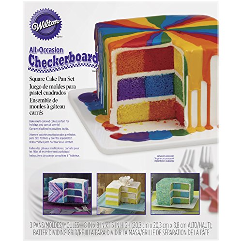 Wilton 2105-5745 - Juego de 3 moldes para bizcochos,