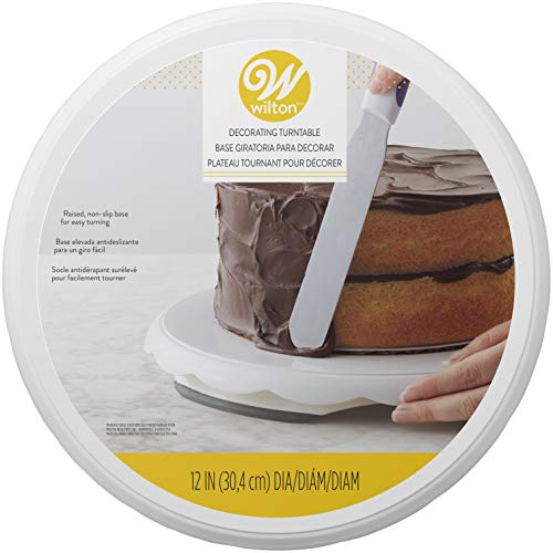 Wilton Base giratoria Decorar Tartas en Color Blanco