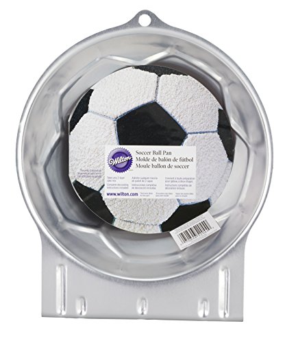 Wilton Molde para Hornear, diseño de balón de fútbol, As Shown, Centimeters