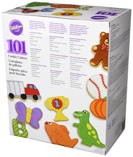 Wilton Pack de 101 cortadores de Galletas, Centimeters