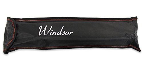 Windsor Soporte de partituras plegable ajustable de pie con maletín de plástico, color Rosa