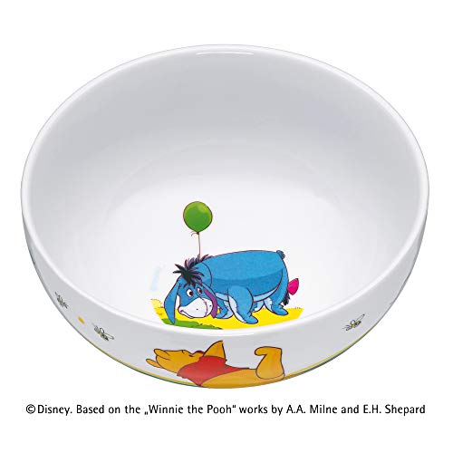 WMF Disney Winnie the Pooh - Vajilla para niños 6 piezas, incluye plato, cuenco y cubertería (tenedor, cuchillo de mesa, cuchara y cuchara pequeña) (WMF Kids infantil)