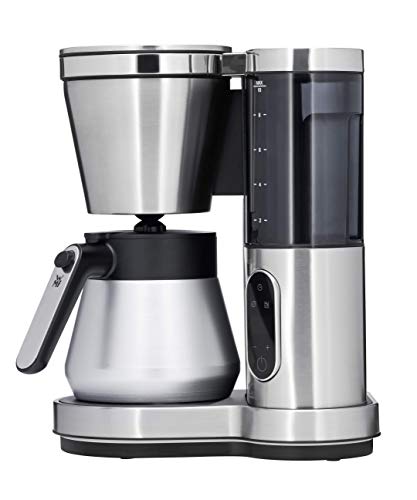 WMF Lumero - Cafetera con termo, 8 tazas, depósito de agua extraíble, pantalla táctil, sistema antigoteo, filtro giratorio, apagado automático, 800 W