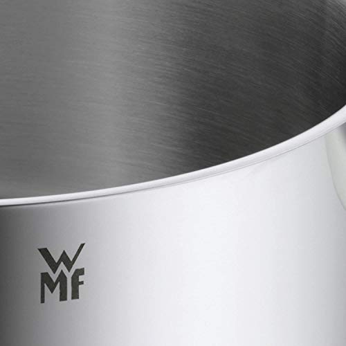 WMF Mini - Cazo de Ø10cm y 0,5 litros, cromargan acero inoxidable publido, apto para todo tipo de cocina incluido inducción