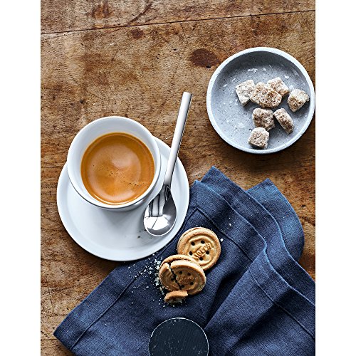 WMF Nuova - Set 6 cucharas café, cromargan protect, color plateado