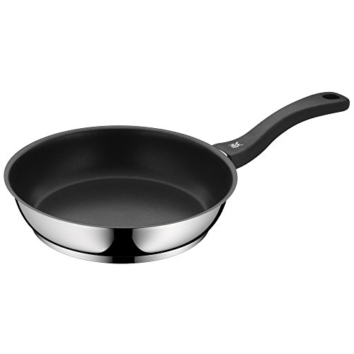 WMF Set de dos sartenes Devil 24 cm y 28 cm, con antiadherente para todo tipo de cocinas incluido inducción, aluminio fundido