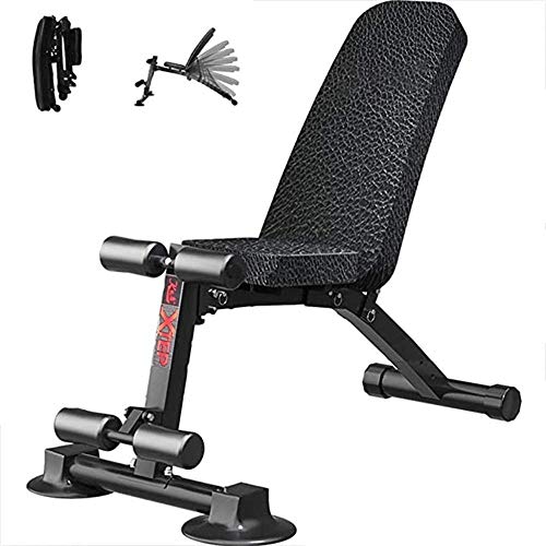 Woodtree Banco de Mesa en posición supina, Bench Press Aptitud de heces, Levantamiento de Pesas, Banco de Hogares músculos Abdominales for sillas de Fitness, Hombres Abdominales Junta supino