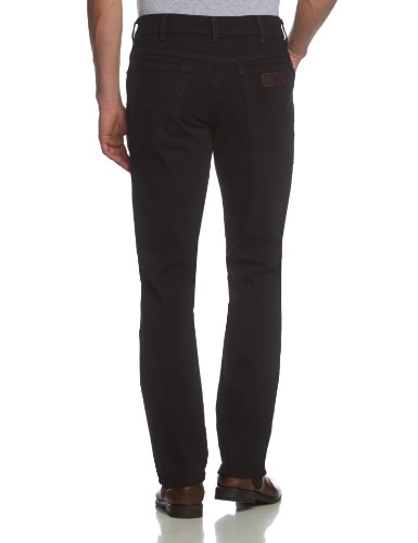 Wrangler Texas Tonal Vaqueros, Negro (Black 100), 44W / 32L para Hombre