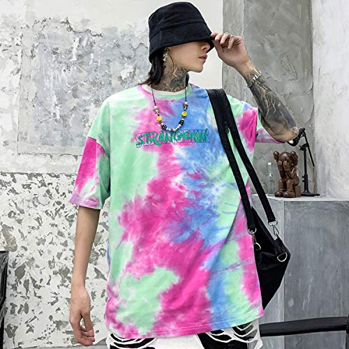 WUKCLK - Camiseta de manga corta para verano - - X-Large