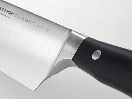 Wüsthof Classic Ikon 1040330118 - Cuchillo de cocina (hoja de 18 cm, acero inoxidable, hoja muy afilada)