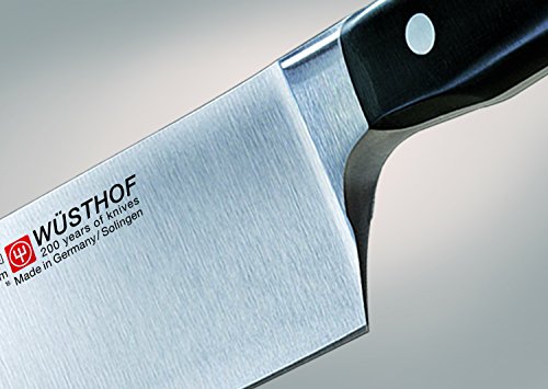 Wüsthof Classic Ikon cuchillo pan 23cm negro
