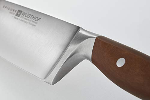 Wüsthof Epicure 3966 - Cuchillo de cocina (hoja de 9 cm, acero inoxidable, forjado, mango ergonómico, pequeño y afilado)