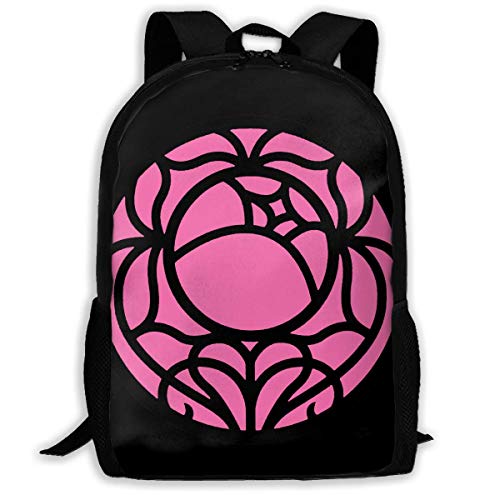 XCNGG Revolutionary Girl Utena - Mochila Escolar Rosa Adolescente Mochila Deportiva Informal Hombres Mujeres Estudiante Viaje Senderismo Mochila para computadora portátil