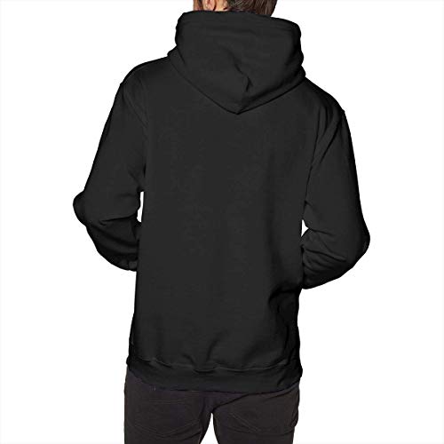 XCNGG Sudaderas con Capucha Qwertyi Skull para Hombre Sudaderas con Capucha Estampadas para Hombre (sin Bolsillos)