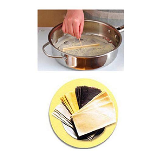 XINFULUK DIY Esparcidor de panqueques Especialidad China Crepe Rastrillo de Tortilla Esparcidor de Madera Palo Crepe Maker Herramienta de Cocina para el hogar - Madera