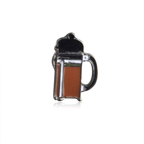 XIONGZ Serie Delicate Coffee Insignias Shape Punch Mano Café y Filtro Copa Chemex Broche Moda