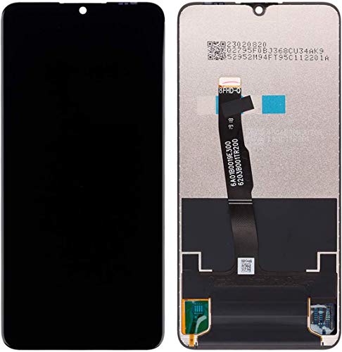 Xlhama Pantalla LCD Cristal Táctil Compatible con Huawei P30 Lite Negro Completo Ensamblado Herramientas de Reparación de Reemplazo con Protector de Pantalla 3M Adhesivo de Doble Cara