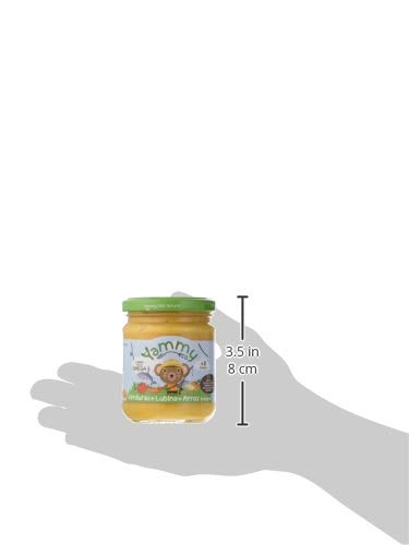 Yammy, Potito Ecológico de Pescado (Verduras, Lubina y Arroz Integral) - 12 tarritos de 195 gr. - 100% natural / 100% ecológico