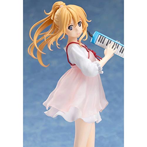 Yanshangqi Su Lie En Abril Estatua Kaori Miyazono Vestido Ocasional Ver.PVC Altura - 7,87 Pulgadas