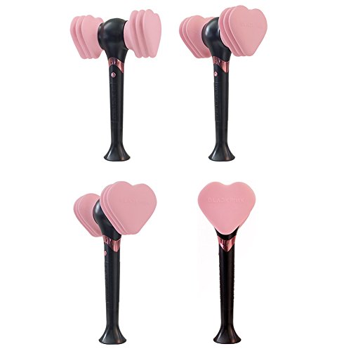 YG Entertainment Productos de Ventiladores de Bienes de ídolos Rosa Lightstick Oficial Gratis Negro