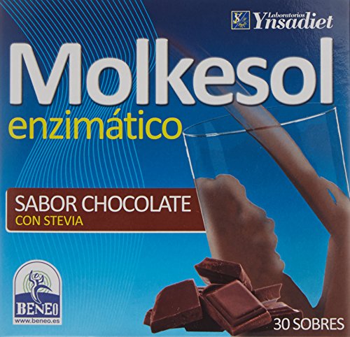 Ynsadiet Molkesol Chocolate Enzimático con Stevia - 30 Sobres