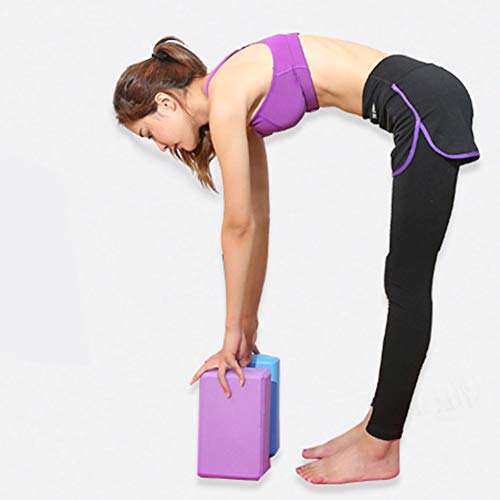 Yoga Bloques Espuma De Eva De Meditación Cojín Antideslizante Bolster Ladrillo Rectangular Rodilla Almohada Para Entrenamiento De Gimnasio Y Jardín (colores Aleatorios)