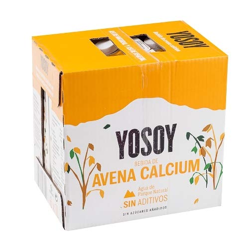 Yosoy - Bebida de Avena con Calcio - Caja de 6 x 1L